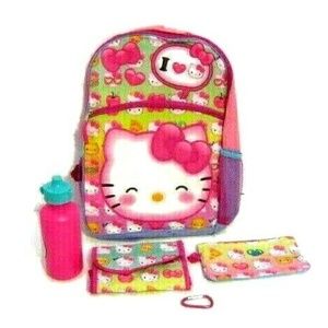 Hello Kitty 5-Piece Backpack Set